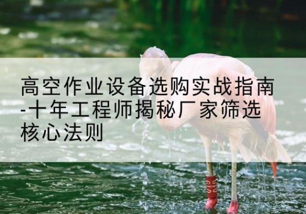 开化剪叉式升降机厂家-高空作业设备选购实战指南-十年工程师揭秘厂家筛选核心法则